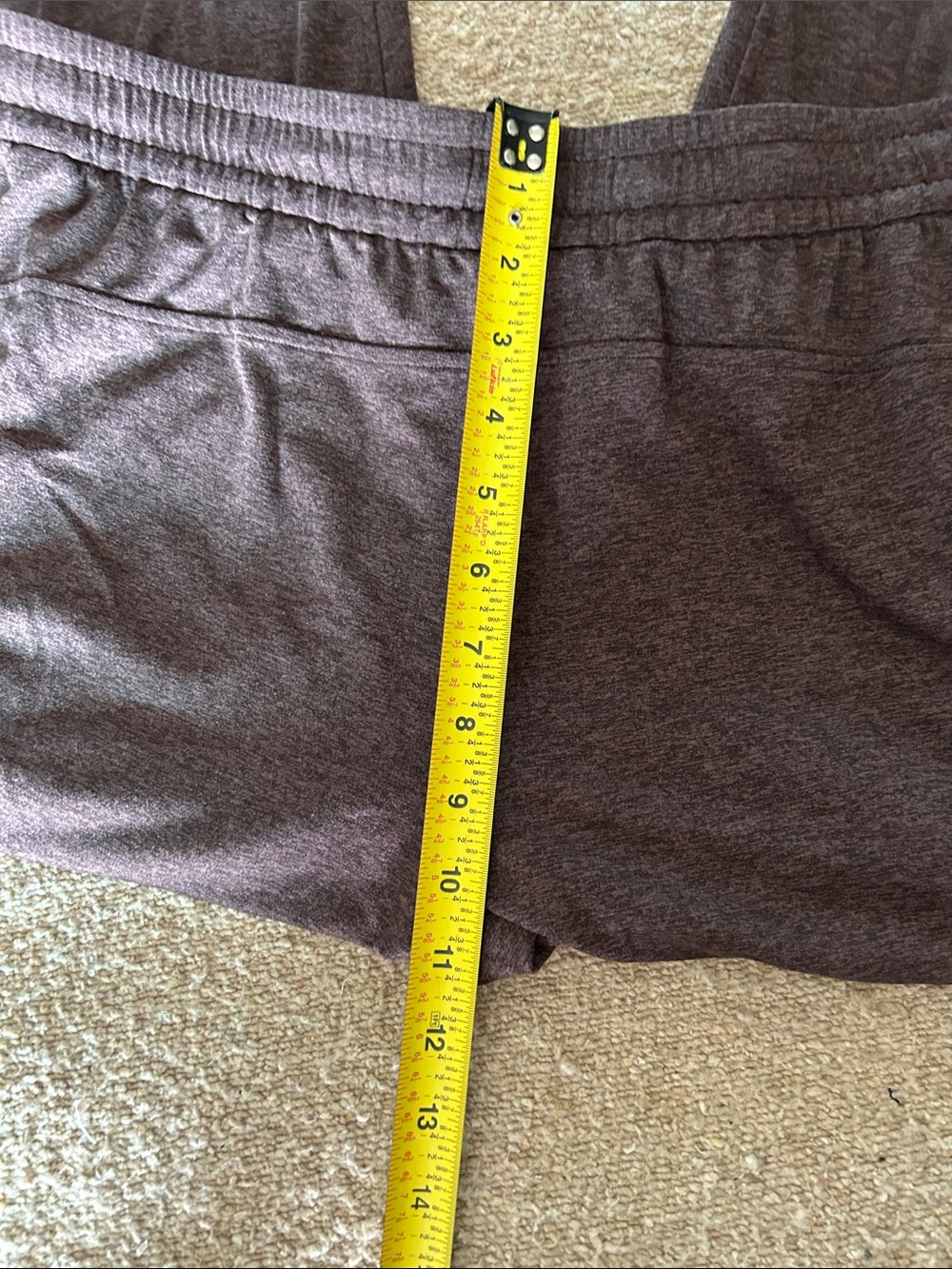 lululemon athletica Brown/Mauve Heather Jogger Pants - Picture 6 of 9